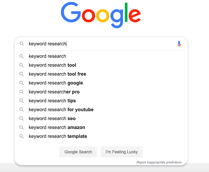 google-search-box Google Search Box